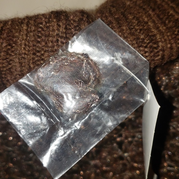 Pretty Glittery Brown Shrug Brand New - Picture 8 of 8